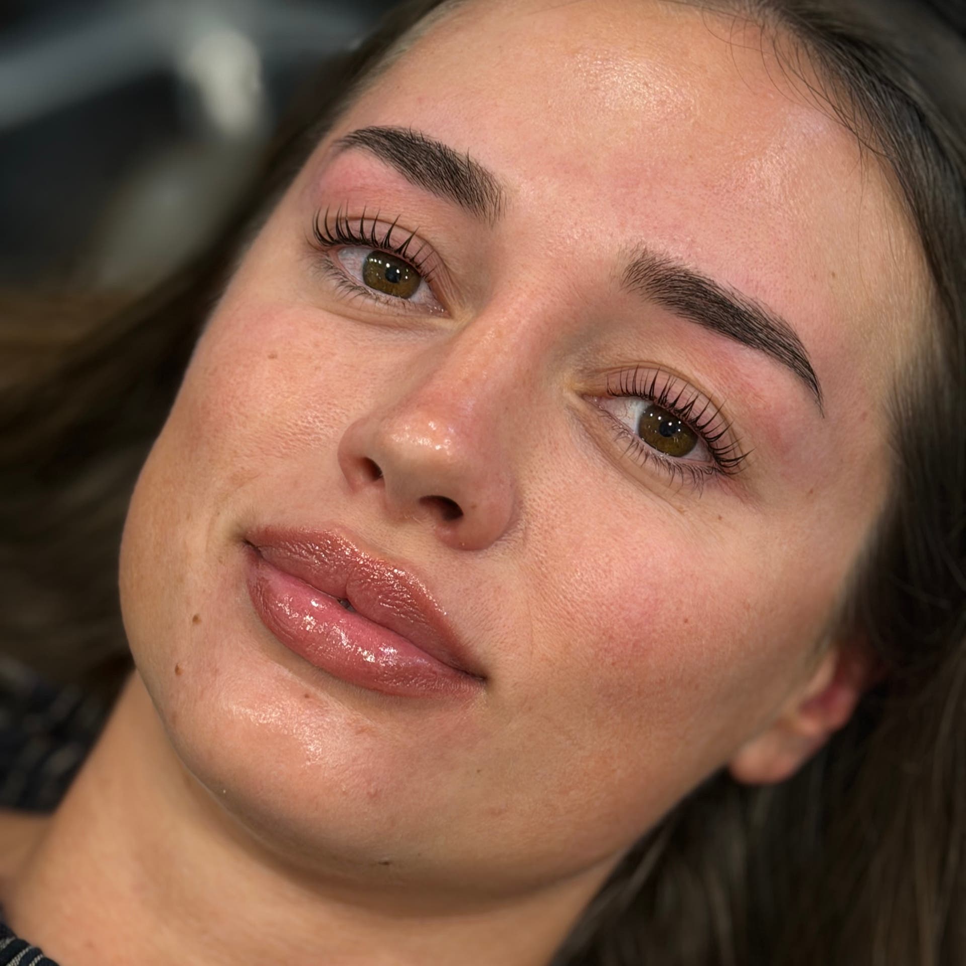Lash lift close-up by Brow & Beauty Nation